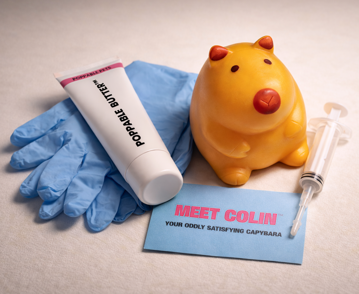 Colin the Capybara Popping Kit